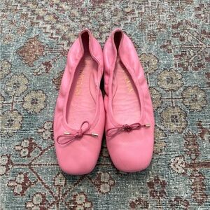 Stuart Weitzman pink flats
